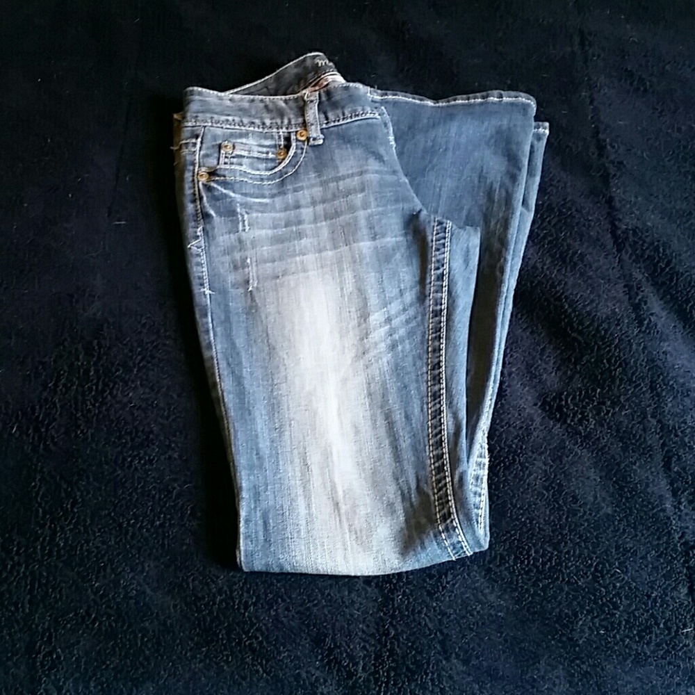 Maurices jeans size 3/4 longs